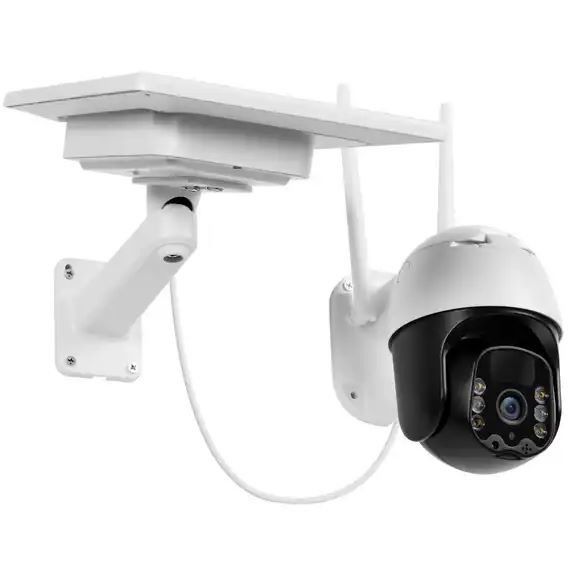 8W panneau solaire caméra de vidéosurveillance Full HD 1080P 4G carte SIM Caméra de sécurité solaire