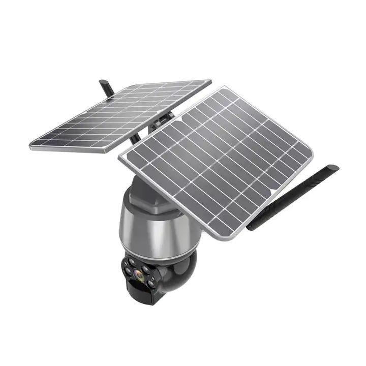 Smart 1080P 4G Alerte solaire intelligente PTZ La caméra prend en charge l'audio bidirectionnel
