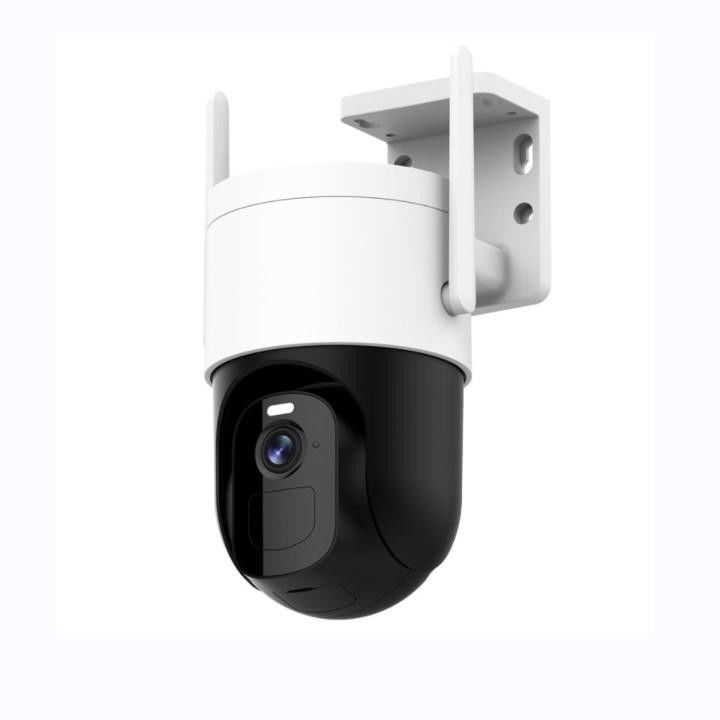 Audio à deux voies WIFI Caméra solaire projecteur Vision nocturne colorée Approbation de la FCC