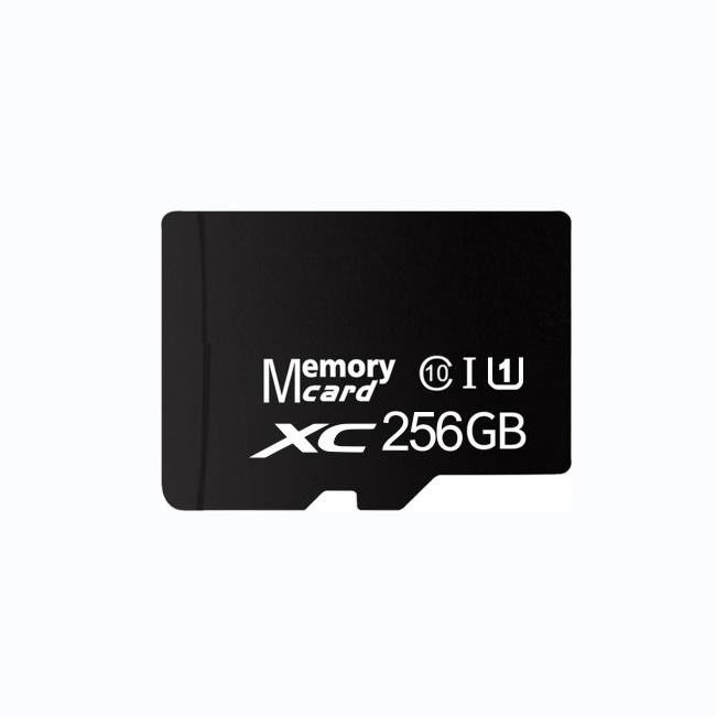 256 Go de classe 10 carte micro SD UHS-I U1 Compatible avec la caméra mobile Dashcam