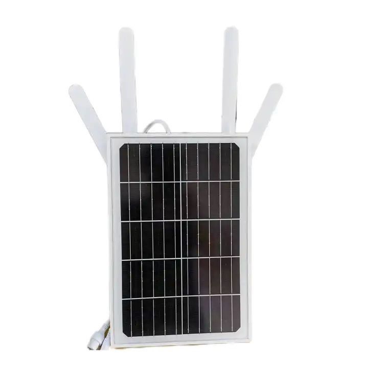 IP66 Accessoires solaires 2.4G Routeur 4G Wifi extérieur alimenté par batterie solaire