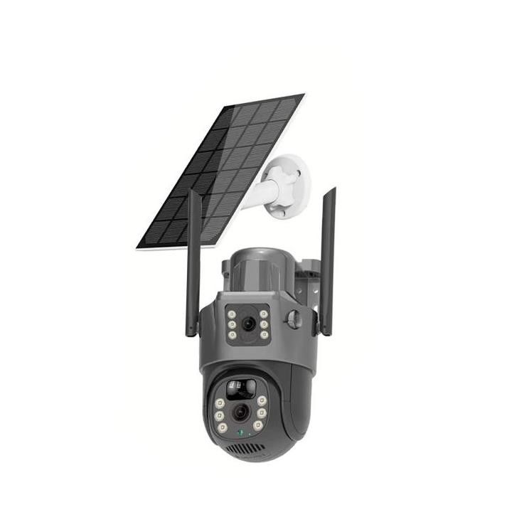 4G sans fil PTZ LTE Caméra solaire HD Full Color Vision de nuit IP65 extérieur