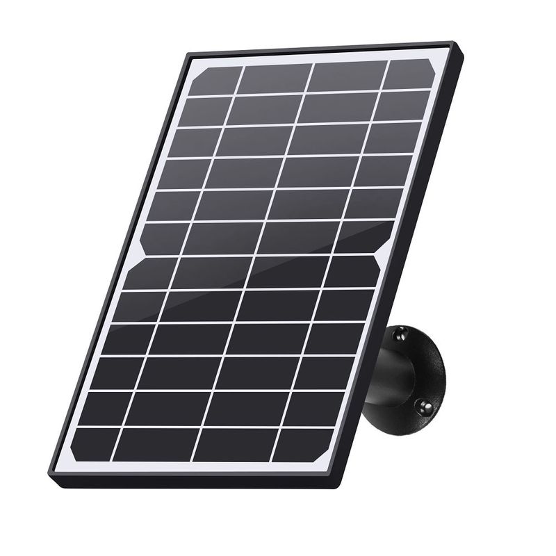 Caméra d'alerte PTZ à batterie solaire résistante aux intempéries 10X Zoom Couleur noire