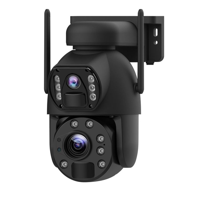 Surveillance sans fil UBOX Caméra solaire 6MP Résolution de la vision nocturne couleur